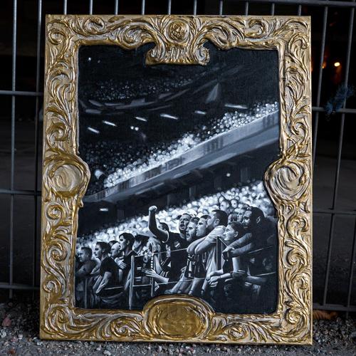 TAVLA EN SVARTGUL SKOLA